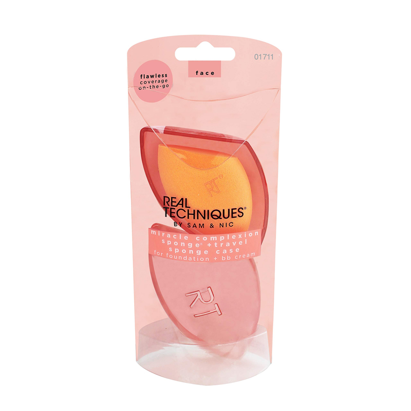 Mút Real Techniques Miracle Complexion Sponge + Travel Case